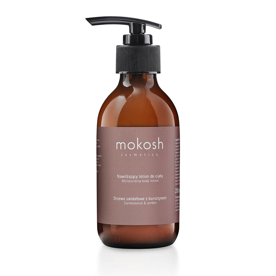 Buy Mokosh moisturizing body lotion, sandalwood with amber, 200 ml Mokosh moisturizing body lotion, sandalwood with amber, 200 ml