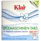 Klar, Eco Spülmaschinentabs, 25 Stück
