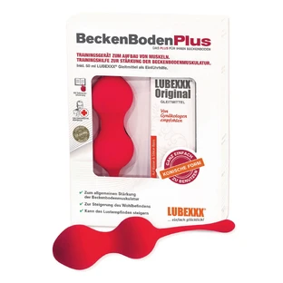 Lubexxx BeBoPlus, set de antrenament pentru mușchii podelei pelvine, greutate vaginală, 60 g + gel hidratant, 50 ml