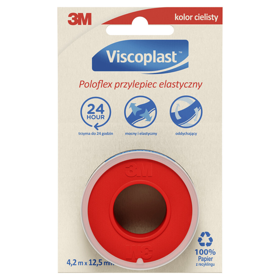 Viscoplast Poloflex, elastic adhesive, 4.2 m x 12.5 mm, 1 pc