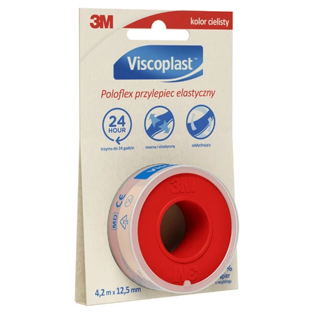 Viscoplast Poloflex, elastic adhesive, 4.2 m x 12.5 mm, 1 pc