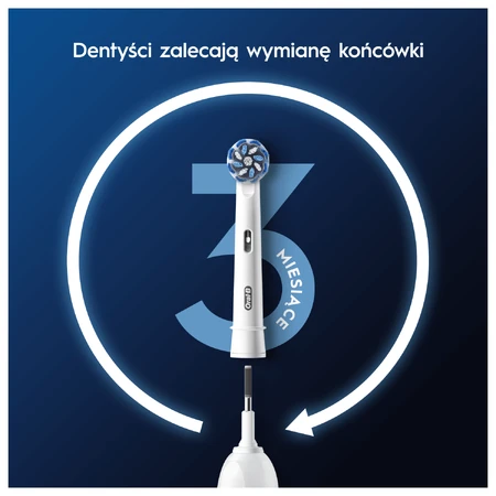 Oral-B Pro Sensitive Clean, puntas de recambio para cepillo eléctrico, 2 piezas