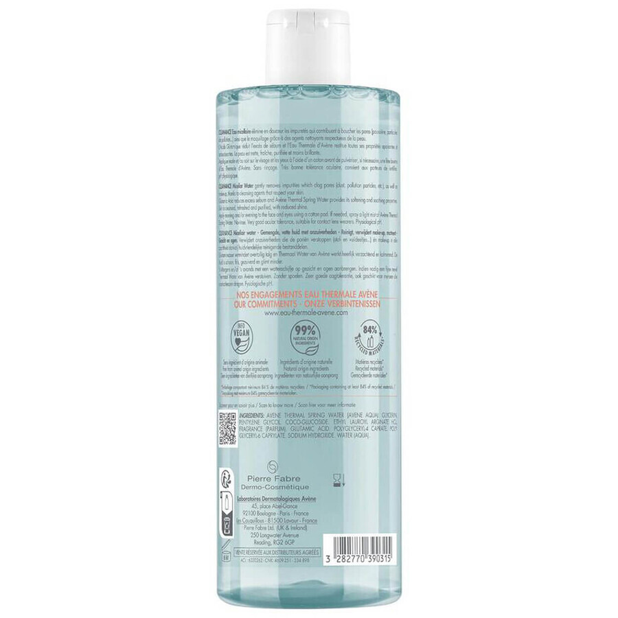 Avene Cleanance, Mizellenwasser, 400 ml Avene Cleanance, Mizellenwasser, 400 ml