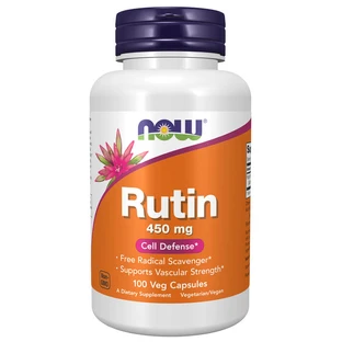 Now Foods Rutin, rutina 450 mg, 100 cápsulas
