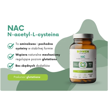 Biowen NAC 400 mg, 100 Kapseln