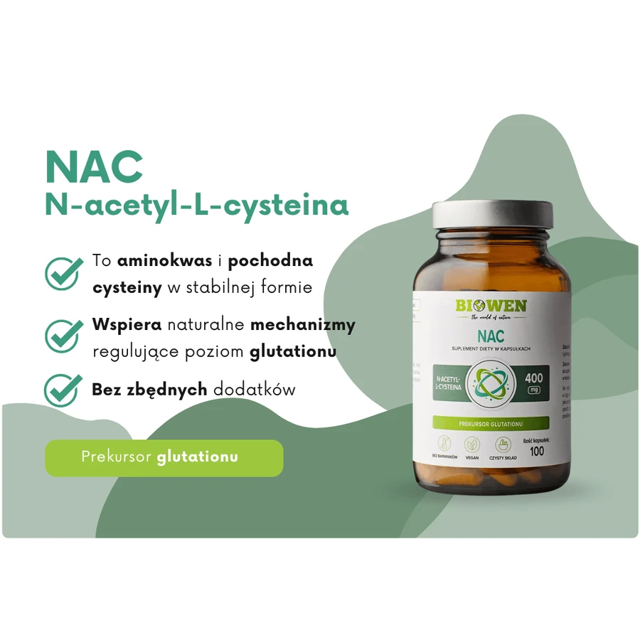 Biowen NAC 400 mg, 100 Kapseln