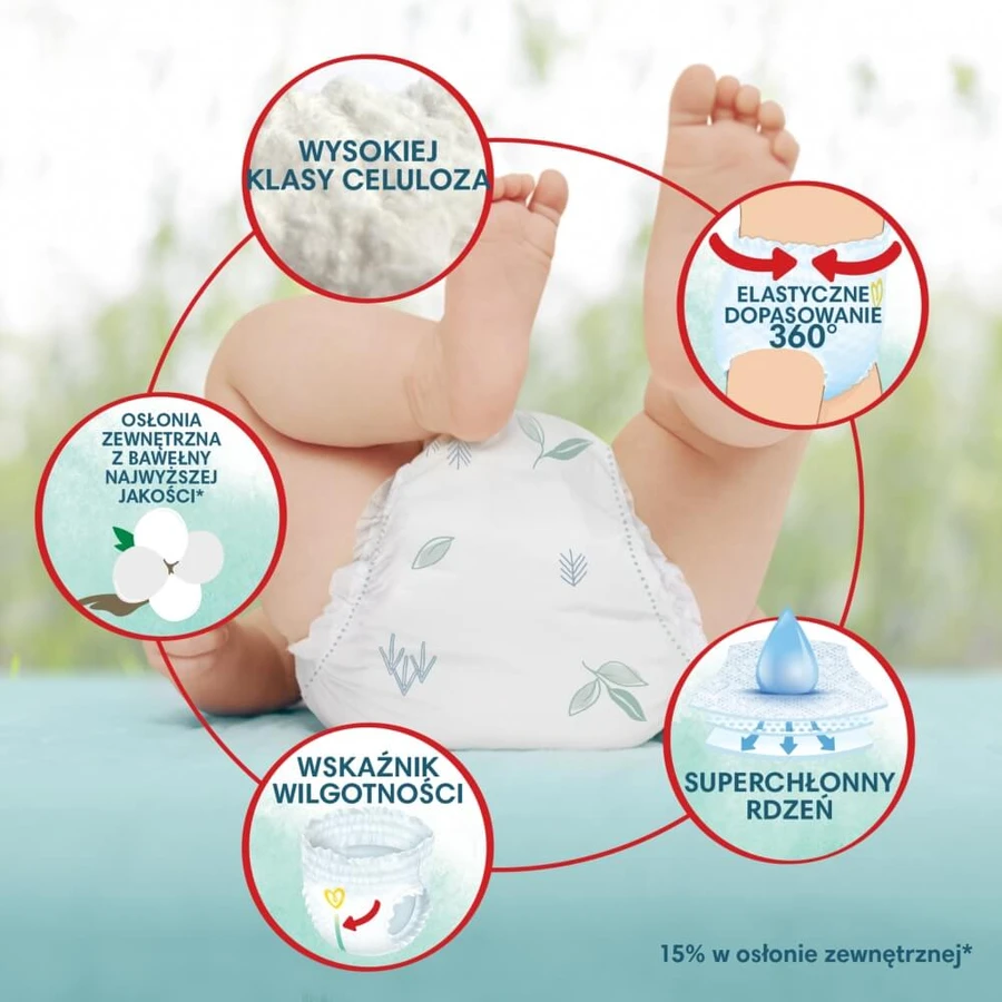 Pampers Harmonie Pants, couches, taille 4, 9-15 kg, 22 pcs
