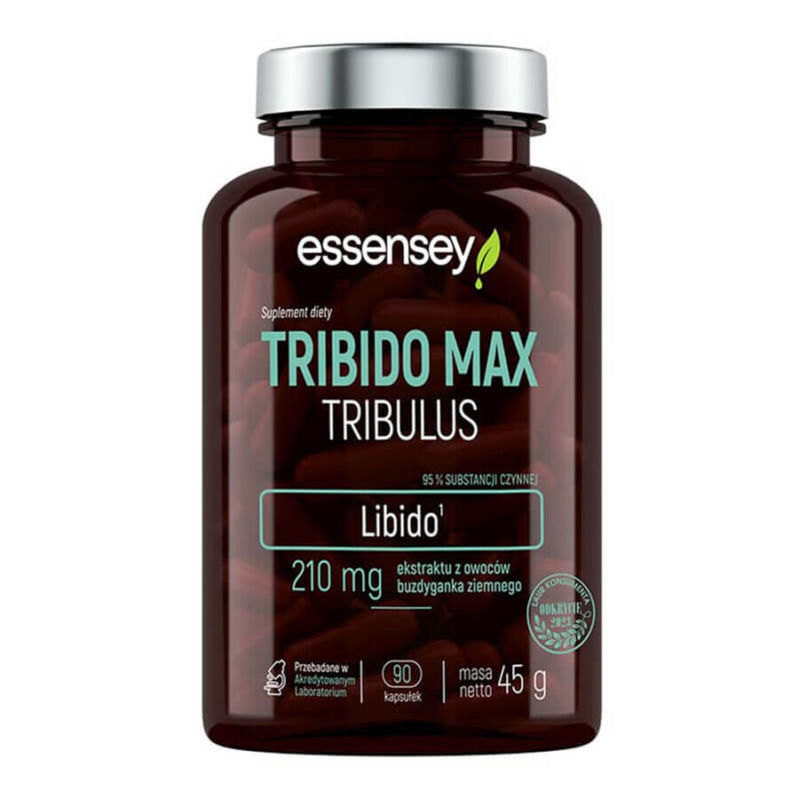 Essensey Tribido Max Tribulus, 90 capsules