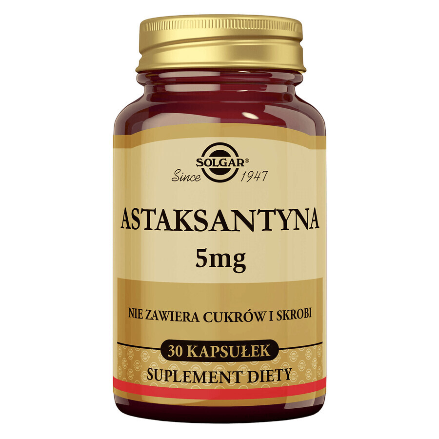 Solgar Astaxanthine, 30 capsules