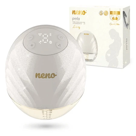 Neno Perla, extractor de leche electrónico con carcasa trifásica