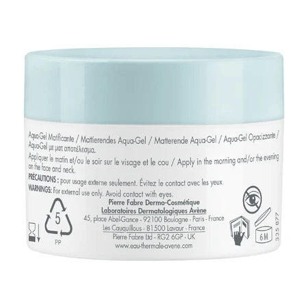 Avene Cleanance Aqua-gel, mattierendes Hautgel, 50 ml