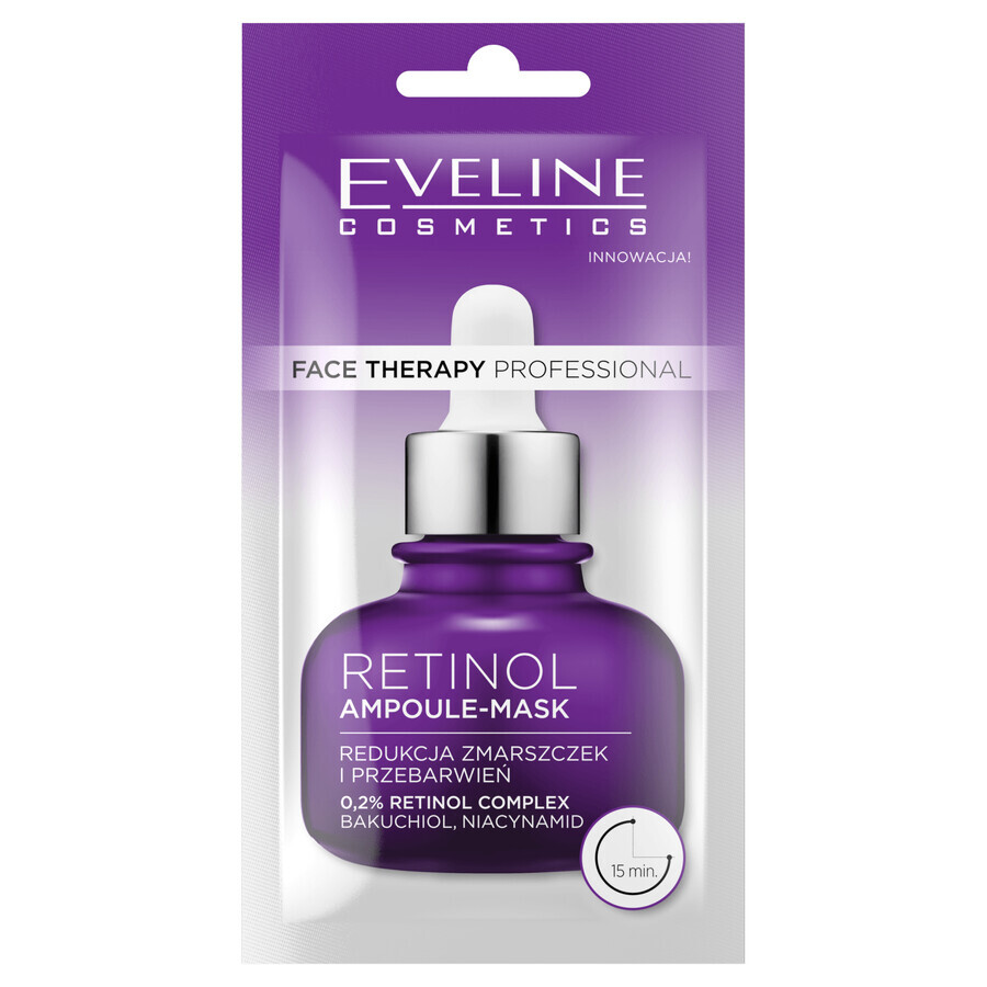 Winkel op Eveline Cosmetics Face Therapy Retinol Gezichtsmasker 8 ml Eveline Cosmetics Face Therapy Retinol Gezichtsmasker 8 ml