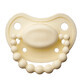 Luu Kids, chupete, posicionamiento, silicona, Creamy Lemon, 3-6 meses, 1 ud.