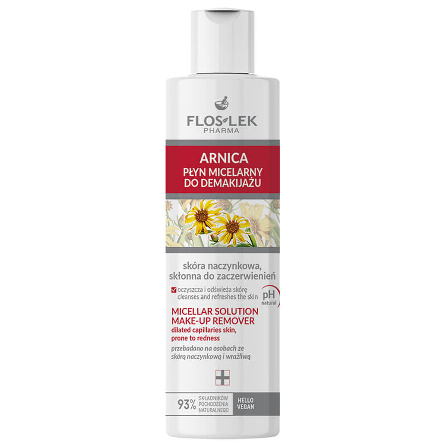 Floslek Pharma Arnica, nettoyant micellaire, 225 ml