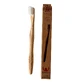 Brosse à dents en bambou Ultrasoft Nano 1000, +15 ans, blanche, Gingia