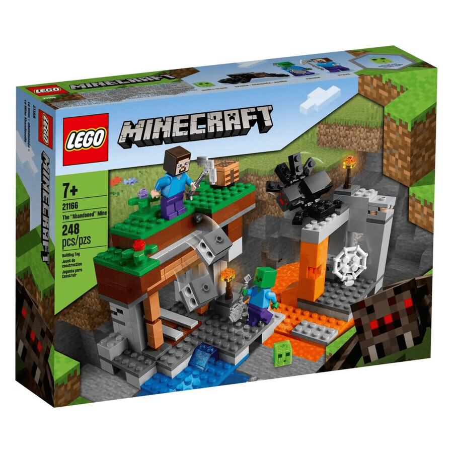 Verlassene Mine, 7+ Jahre, 21166, Lego Minecraft
