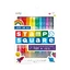 Double square-stamped double crayons with thin tip, +6 years, 12 pieces, Ooly