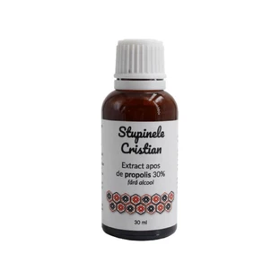 Propolis watery extract 30% alcohol free, 30 ml, Hives Cristian