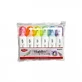 Glintter highlighters, 6 pcs, Daco