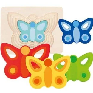 Layered Butterfly Puzzle, 57486, Goki