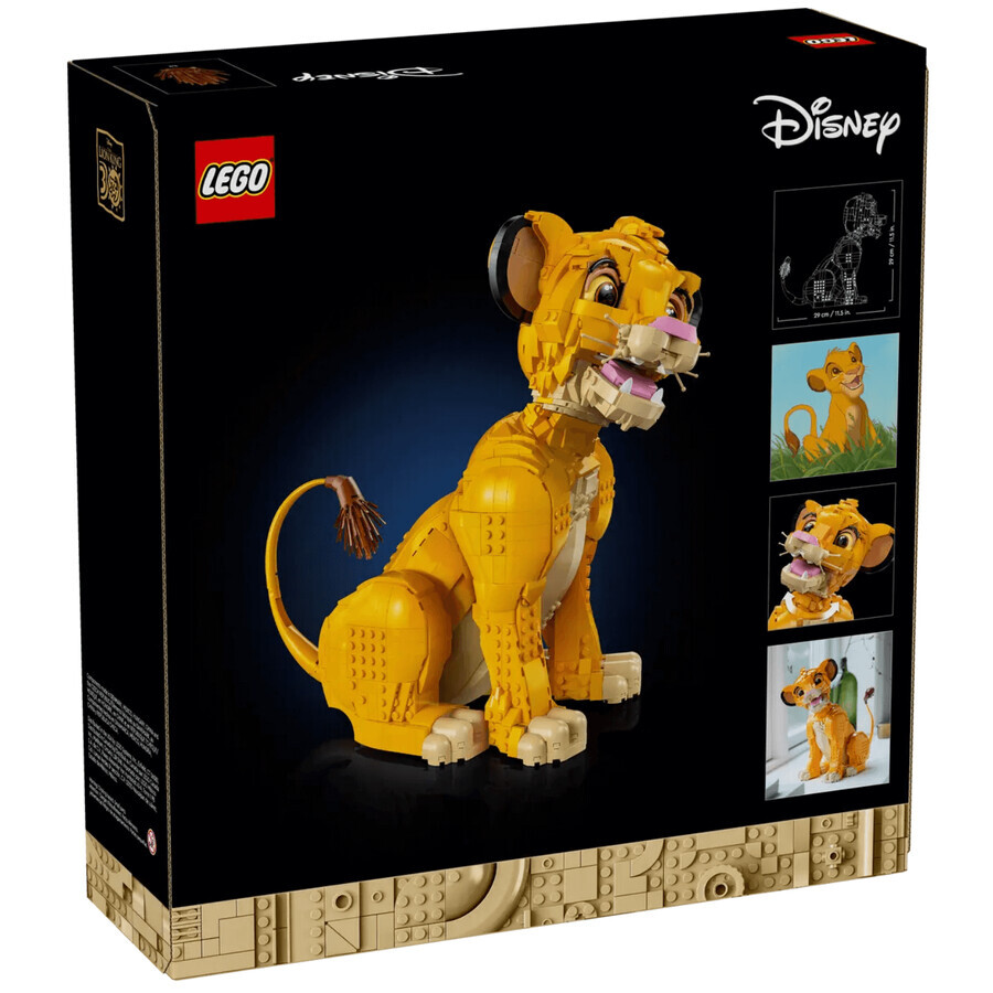 Simba il Re Leone, 18+ anni, 43247, Lego Disney