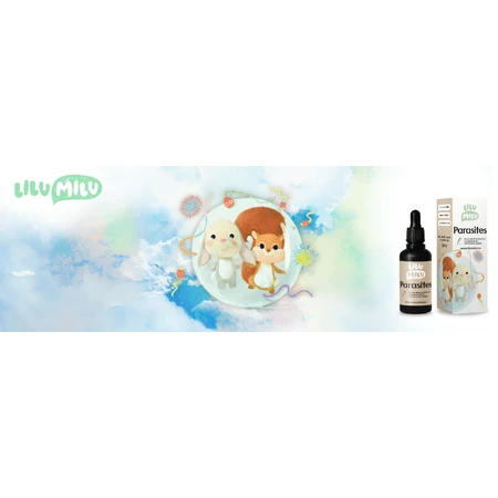 Lilu Milu parasites drops for intestinal parasites, 30 ml