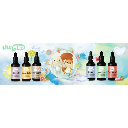 Lilu Milu parasites drops for intestinal parasites, 30 ml