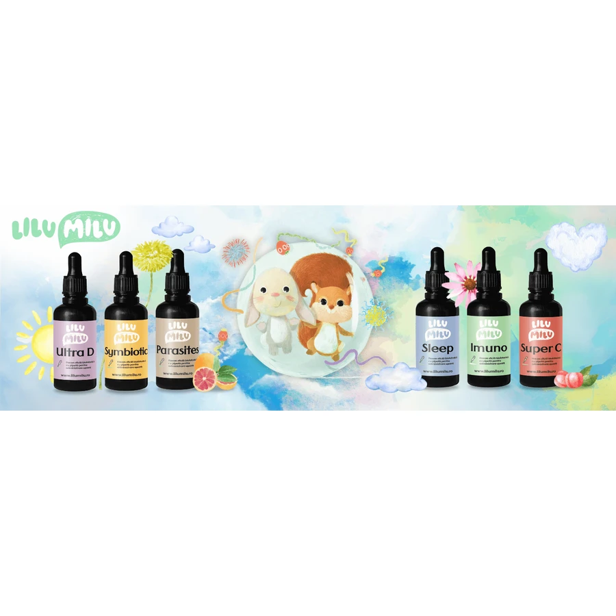 Lilu Milu parasites drops for intestinal parasites, 30 ml