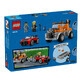 City towing truck and sports car, Lego