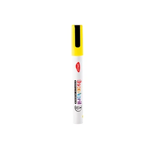 Marcador acrílico, amarillo fluorescente, 1 ud., Daco