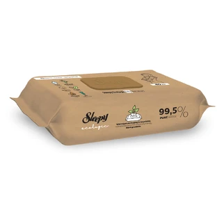 Bio-Feuchtservietten, 40 Stück, Sleepy