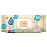 Babyfeuchttücher mit Aloe und Kamillenwasser, 50 Stück, Go Wipes