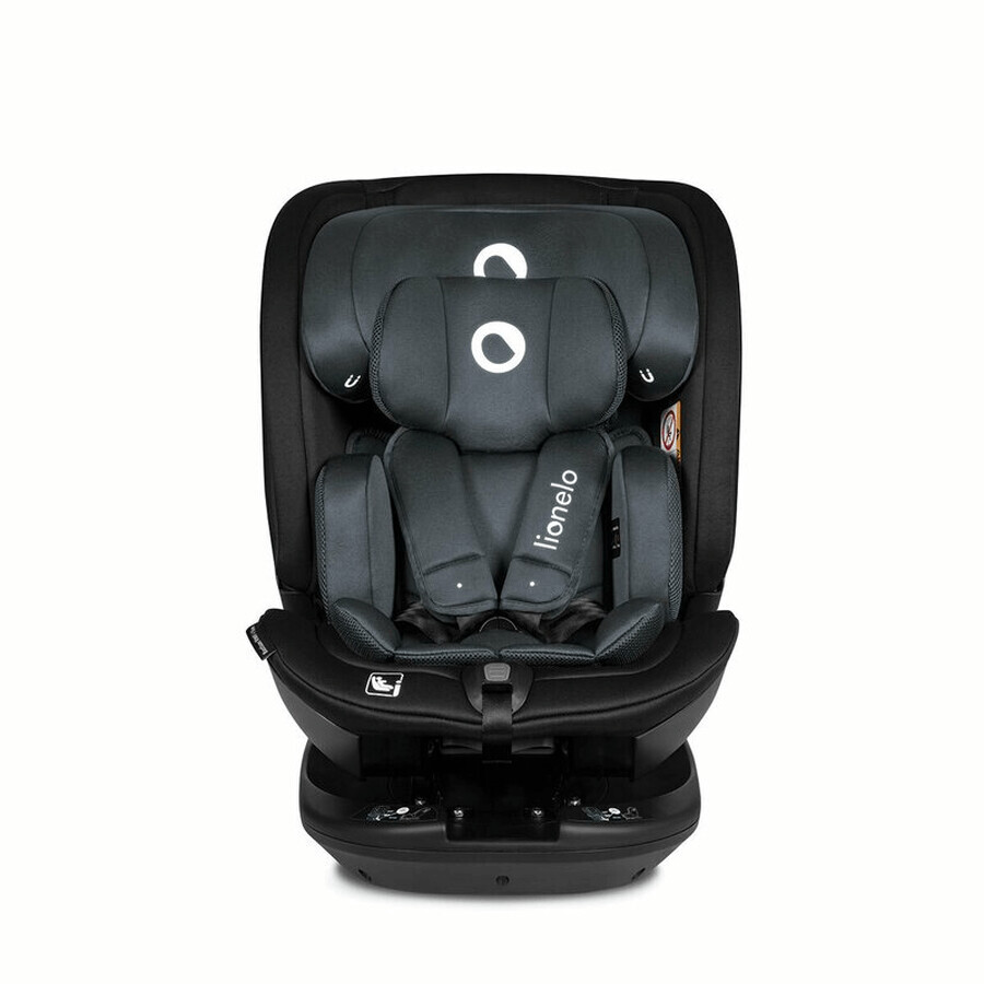 Seggiolino auto girevole Bastiaan I-Size RWF, 40 - 150 cm, Grey Stone, Lionelo