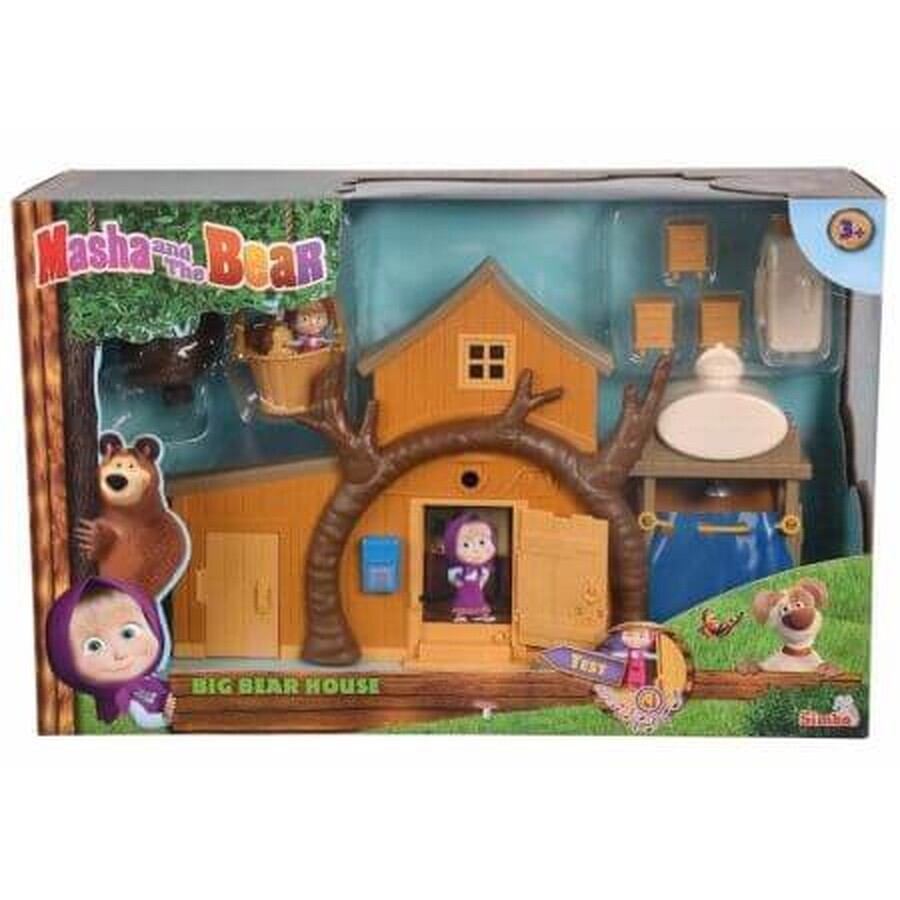 Spielset Mascha und der Bär Bärenhaus, +3 Jahre, Mascha und der Bär