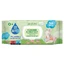 Toallitas para bebés con agua de aloe y leche de almendras, 50 uds, Go Wipes