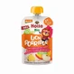 Puré de fruta ecológico con cereales Gachas, +1 año, 110 g, León, Holle