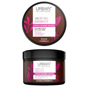 Intensive Haarmaske mit Arganöl und Keratin, 230 ml, Urban Care