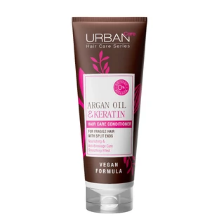 Conditioner voor breekbaar haar met arganolie en keratine, 250 ml, Urban Care
