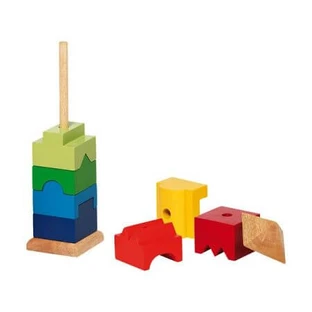 Molde de torneado con formas y colores, 58893, Goki