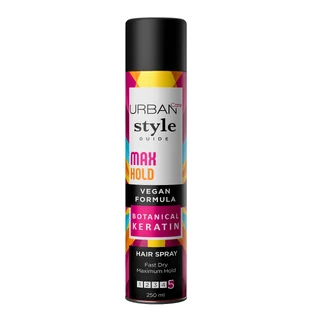 Max Hold Haarlak, 250 ml, Urban Care