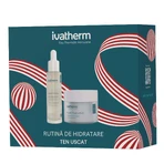 Crema Hidratante + Sérum con Péptidos y HA Aquafil Hydra Rich, 50 ml + 30 ml, Ivatherm