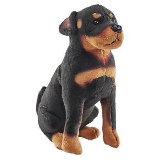 Teddybär Welpe mit Ton, 14 cm, Rottweiler, Wild Republic
