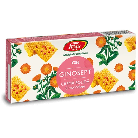 Ginosept G86 Crema sólida, 6 monodosis, FARES