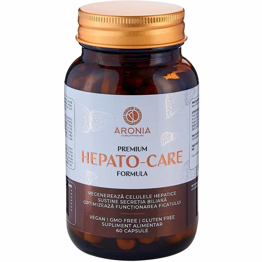 Premium Hepato-Care Formula, 60 capsules, Aronia Charlottenburg
