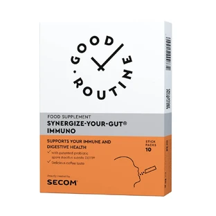Synergise Your Gut Immuno, 10 sobres, Buena Rutina