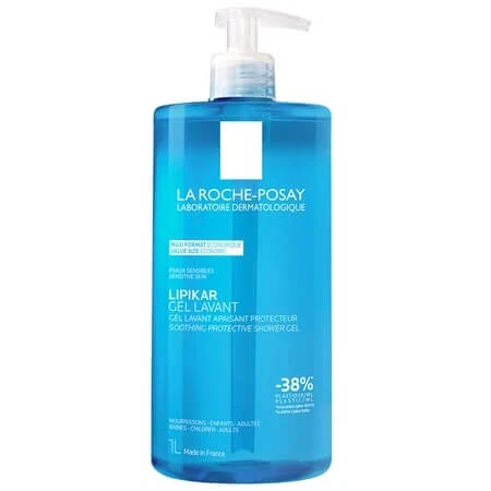 Lipikar voedende douchegel, 1 liter, La Roche Posay