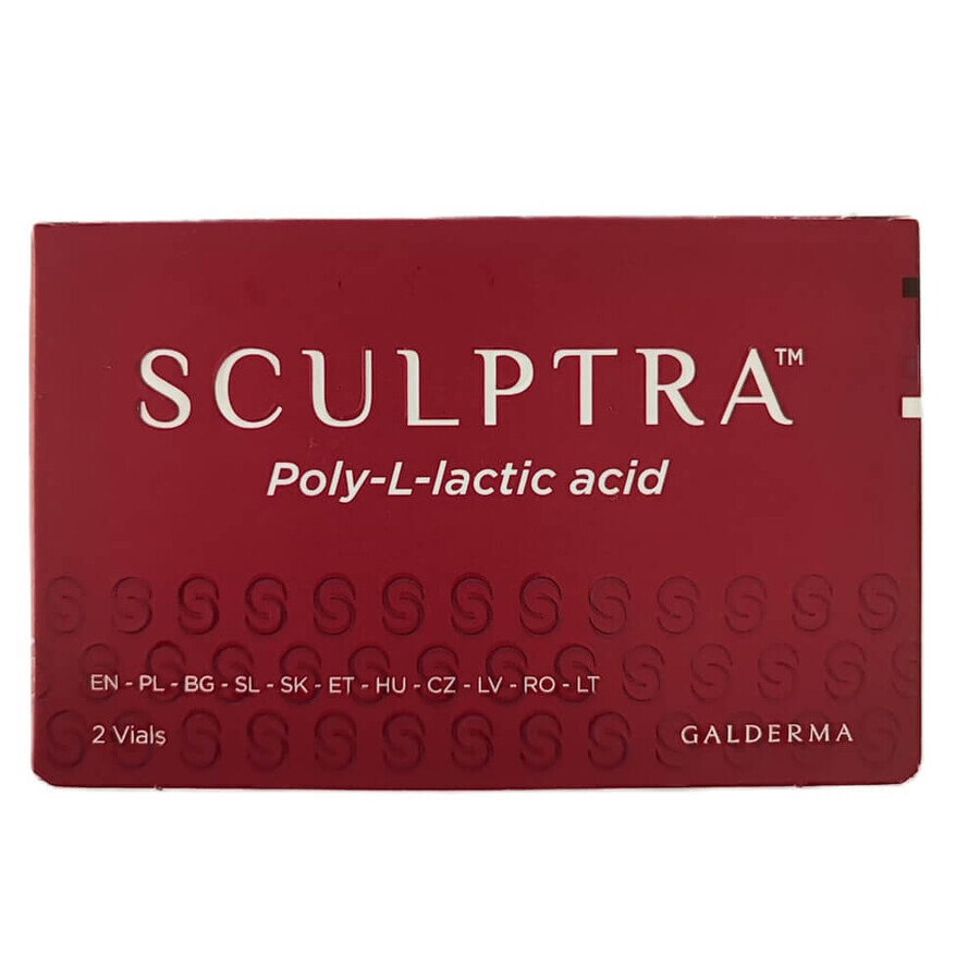 Sculptra, 2 vials, Galderma