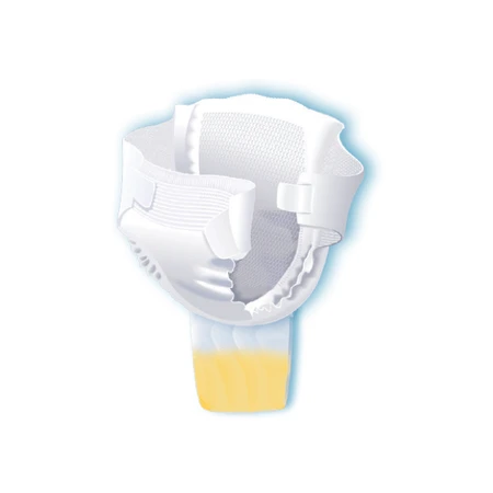 Baby diaper with urine collection bag, 5-11 kg, 2 pieces, Pinemed