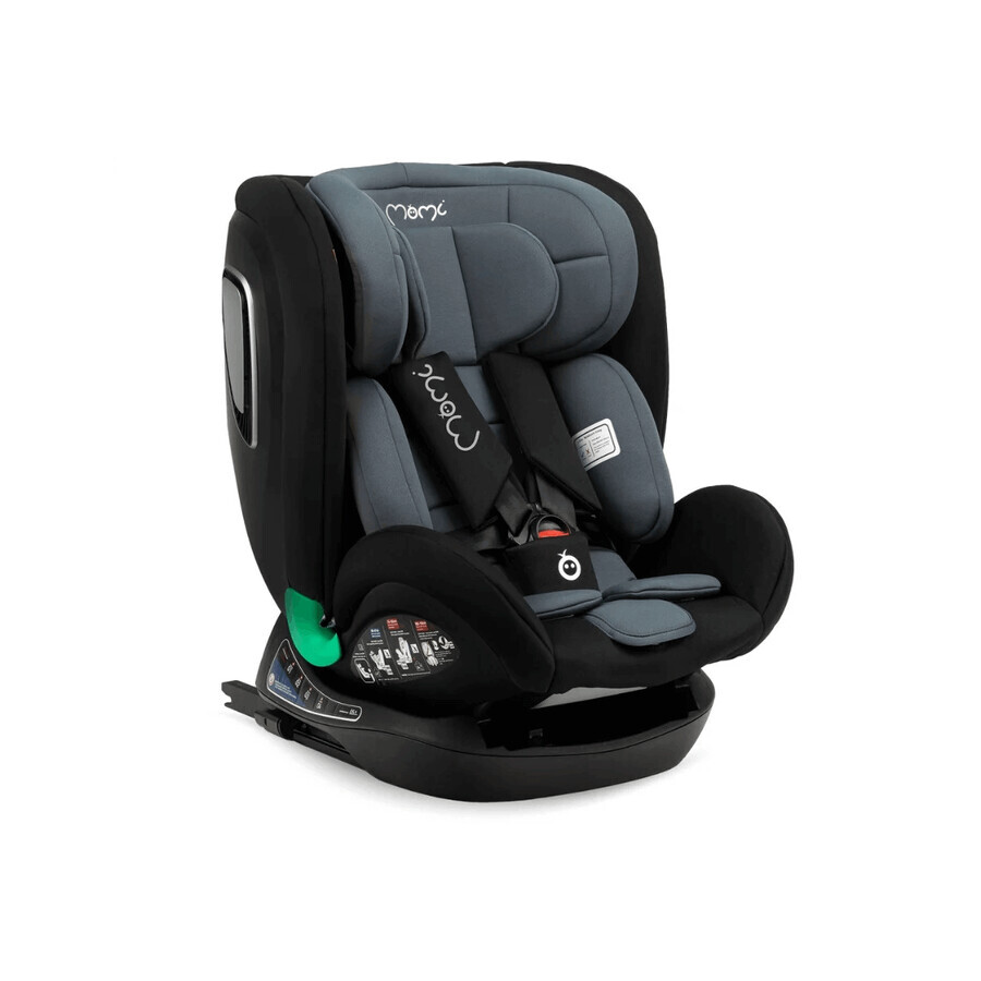 Car seat I-Size Urso, 40-150 cm, Black, Momi