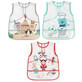 Waterproof bib with pocket Active, +24months, BabyOno